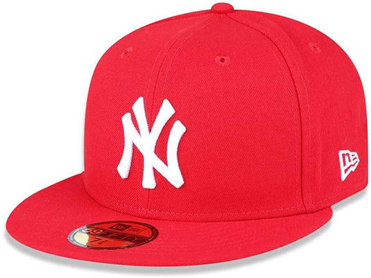 Gorra New Era New York Yankees 59Fifty, Rojo - Tinino Baseball & Sports