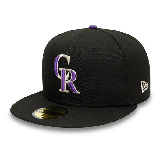 Gorra New Era Colorado Rockies Authentic On Field Black 59FIFTY