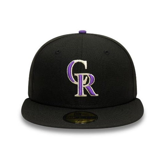 Gorra New Era Colorado Rockies Authentic On Field Black 59FIFTY