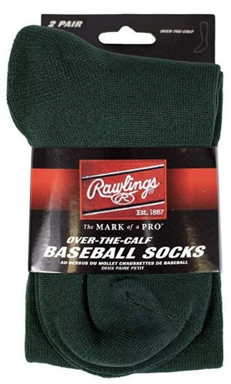 Calcetines - Medias Rawlings de Beisbol (2 Pares)