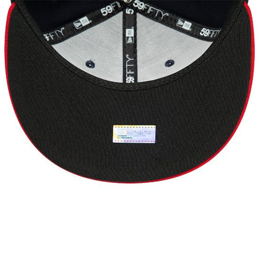 Gorra New Era Cleveland Guardians Authentic Performance Azul Marino 59FIFTY Fitted