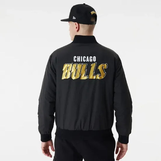 Chaqueta Bomber New Era Chicago Bulls - Tinino Baseball & Sports