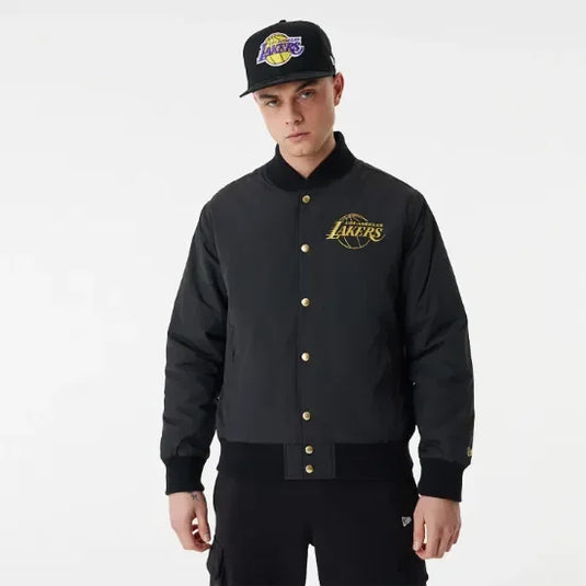 Chaqueta Bomber New Era LA Lakers - Tinino Baseball & Sports