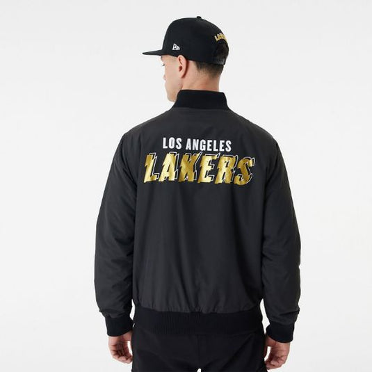 Chaqueta Bomber New Era LA Lakers