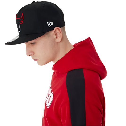 Sudadera New Era Chicago Bulls NBA Cut and Sew Oversized
