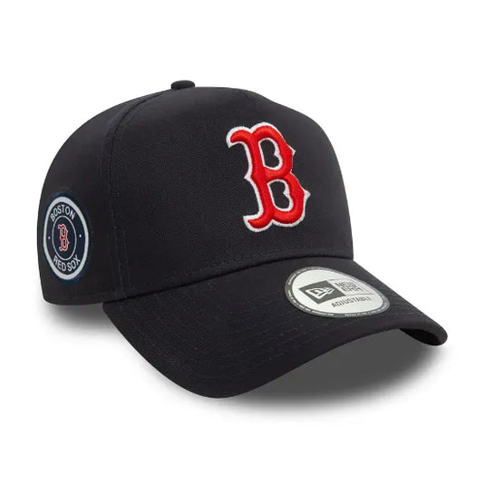 Gorra New Era Boston Red Sox Patch 9FORTY E-Frame Navy