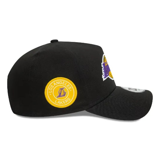 Gorra New Era Los Angeles Lakers 9FORTY E-Frame Negro