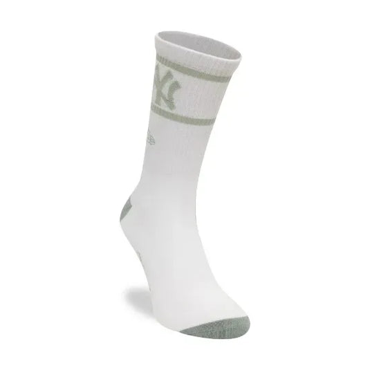 Calcetines New Era New York Yankees MLB Seasonal Blanco y Verde (1 par) - Tinino Baseball & Sports