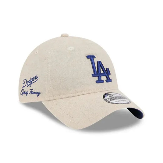 Gorra New Era LA Dodgers Spring Training Fan Pack 2025 9TWENTY Crema