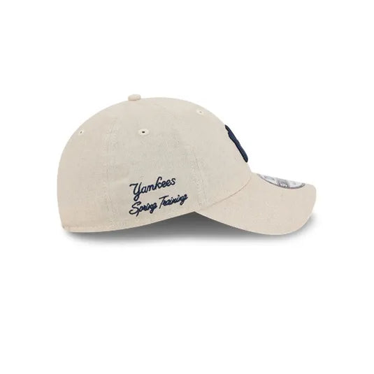Gorra New Era New York Yankees Spring Training Fan Pack 2025 9TWENTY Crema