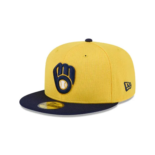 Gorra New Era Milwaukee Brewers MLB Spring Training 2025 59FIFTY