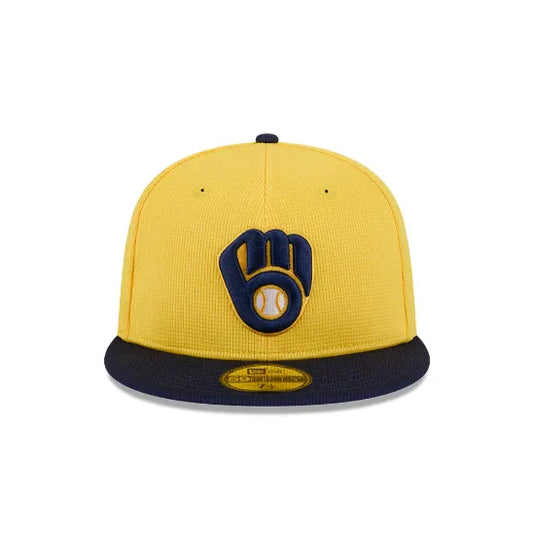 Gorra New Era Milwaukee Brewers MLB Spring Training 2025 59FIFTY