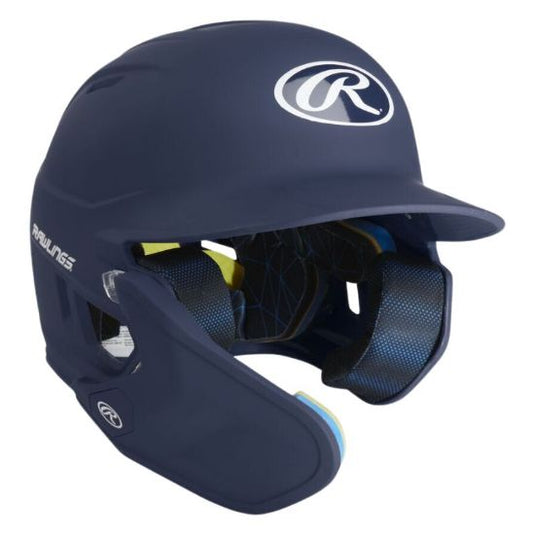 Casco Rawlings MA07S con protector de mandíbula (Bateador Izquierdo)