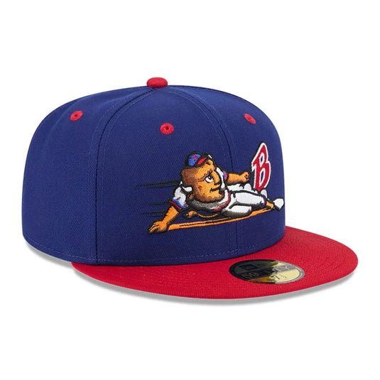 Gorra New Era Buffalo Bisons MiLB Theme Nights 59FIFTY Fitted Azul Oscuro - Tinino Baseball & Sports