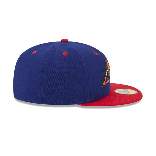 Gorra New Era Buffalo Bisons MiLB Theme Nights 59FIFTY Fitted Azul Oscuro - Tinino Baseball & Sports