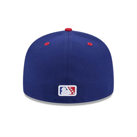 Gorra New Era Buffalo Bisons MiLB Theme Nights 59FIFTY Fitted Azul Oscuro