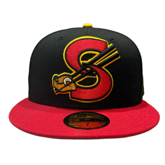 Gorra New Era Cashew Chickens Milb New Era 59FIFTY