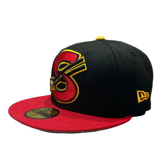 Gorra New Era Cashew Chickens Milb New Era 59FIFTY