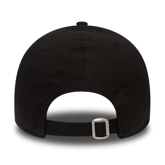 Gorra oficial New Era LA Dodgers Essential Negro 9FORTY Ajustable