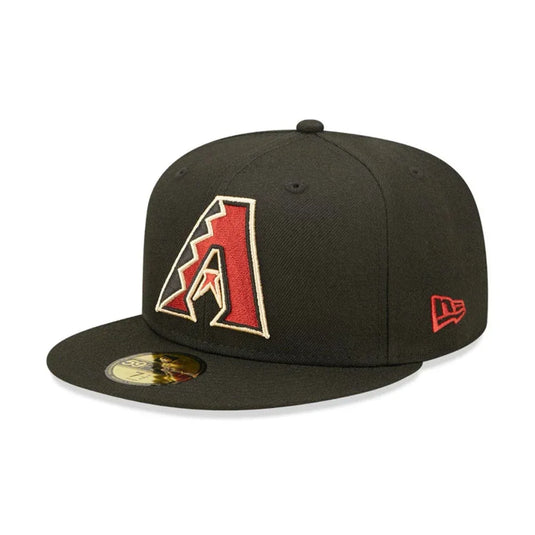 Gorra Arizona Diamondbacks Authentic On Field Game 59FIFTY Fitted Negra - Tinino Baseball & Sports