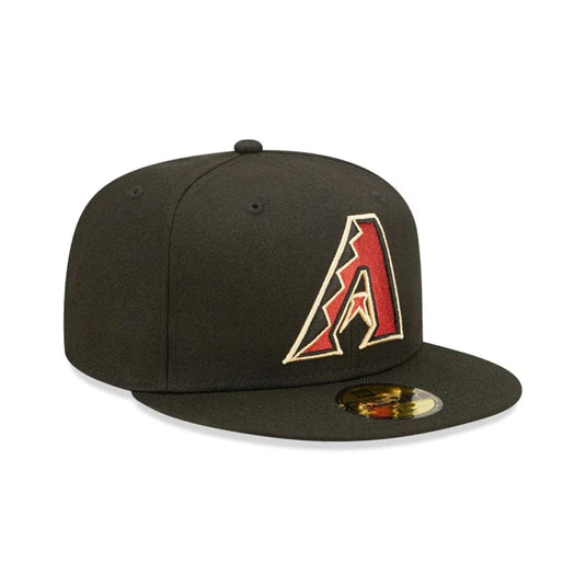 Gorra Arizona Diamondbacks Authentic On Field Game 59FIFTY Fitted Negra - Tinino Baseball & Sports