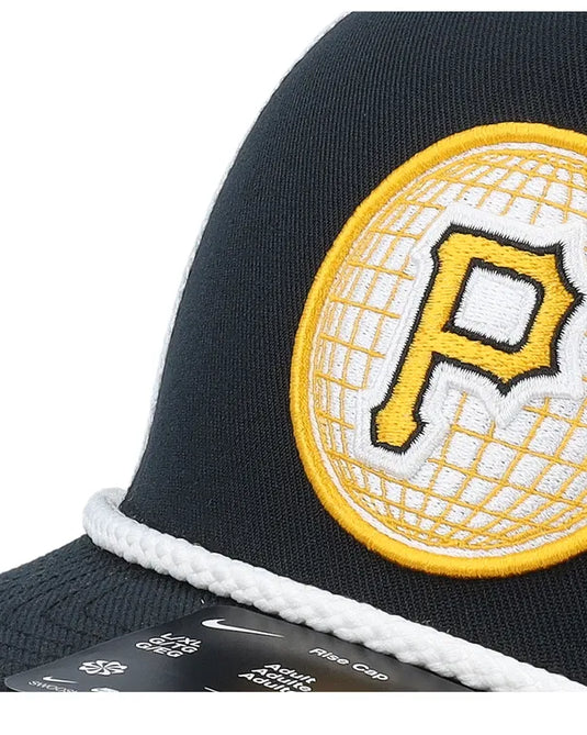 Gorra Nike Pittsburgh Pirates Globe Rope Trucker Cap – Negro / Blanco / Amarillo