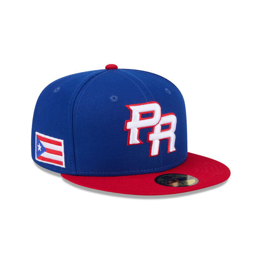 Gorra New Era 59 Fifty Royal Puerto Rico Baseball 2026