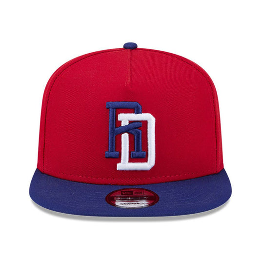 Gorra MLB World Baseball Classic 2026 Republica Dominicana 9FIFTY Snapback Royal