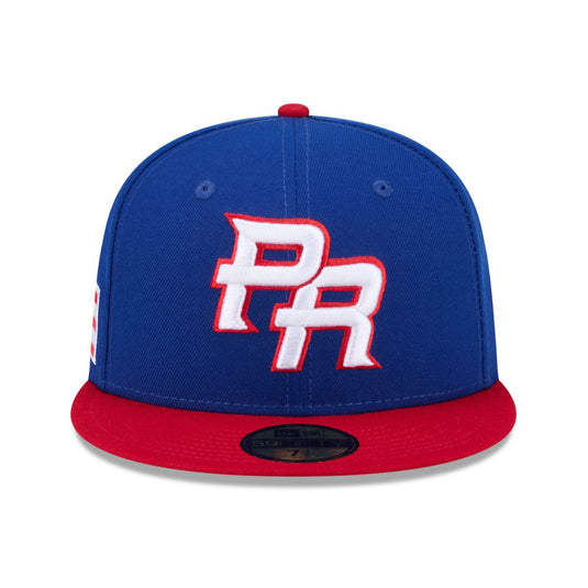 Gorra New Era 59 Fifty Royal Puerto Rico Baseball 2026