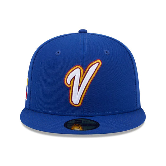Gorra New Era 59 Fifty Royal Venezuela Baseball 2026