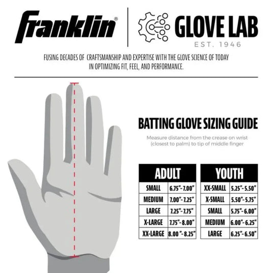 Guantin-Guantilla Franklin 2nd Skinz Adulto - Tinino Baseball & Sports