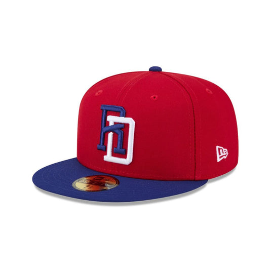 Gorra New Era 59 Fifty Royal Republica Dominicana Baseball 2026