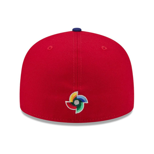 Gorra New Era 59 Fifty Royal Republica Dominicana Baseball 2026