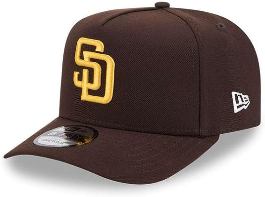 Gorra MLB Sidepatch San Diego Padres 9FIFTY Marron