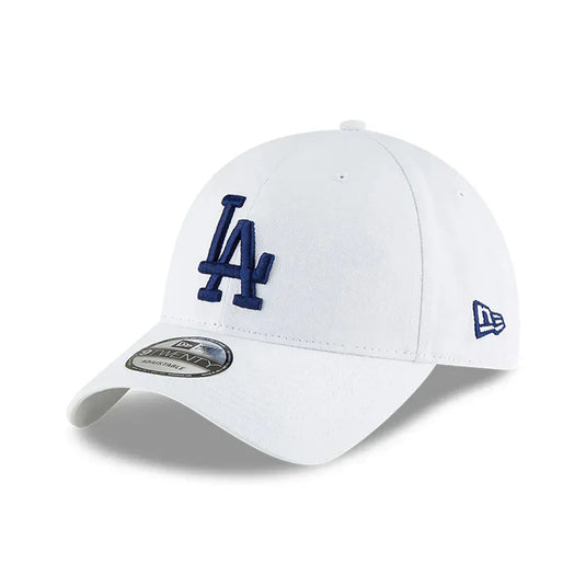 Gorra New Era LA Dodgers MLB Core Classic Blanco 9TWENTY Gorra Ajustable - Tinino Baseball & Sports