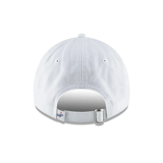 Gorra New Era LA Dodgers MLB Core Classic Blanco 9TWENTY Gorra Ajustable - Tinino Baseball & Sports