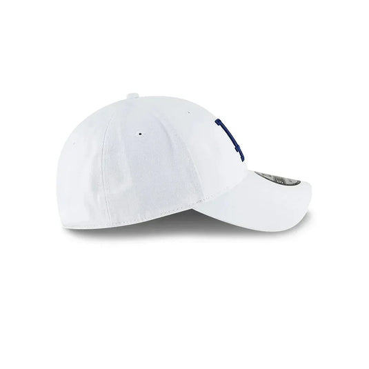 Gorra New Era LA Dodgers MLB Core Classic Blanco 9TWENTY Gorra Ajustable - Tinino Baseball & Sports
