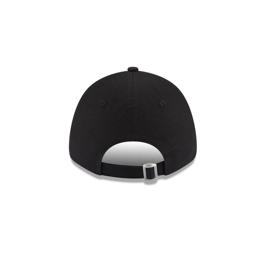 New York Yankees Metallic Logo Womens Black 9FORTY Adjustable Cap - Tinino Baseball & Sports