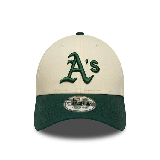 Gorra Oakland Athletics Colour Block 9FORTY Crema
