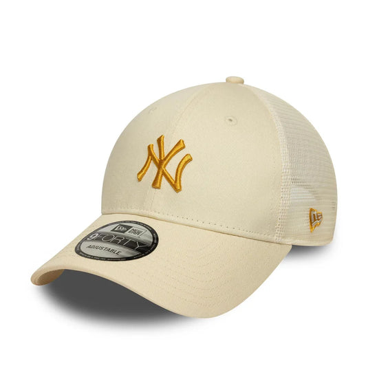 Gorra New Era New York Yankees MLB Homefield 9FORTY Trucker Crema
