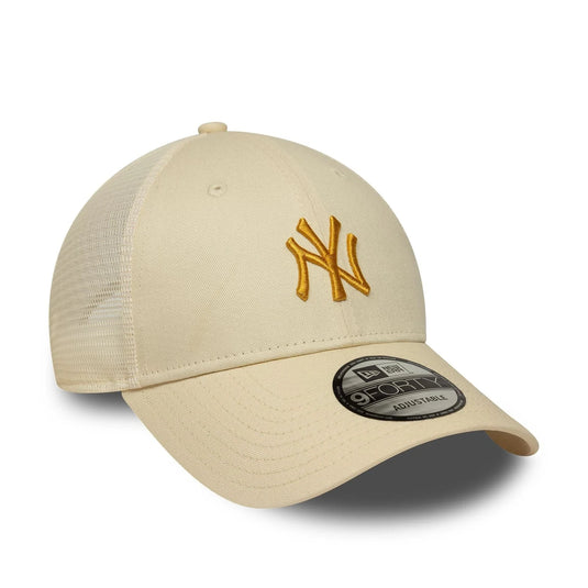 Gorra New Era New York Yankees MLB Homefield 9FORTY Trucker Crema