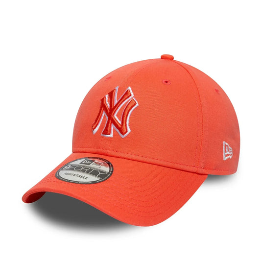 Gorra New Era New York Yankees Team Outline 9Forty Coral - Tinino Baseball & Sports
