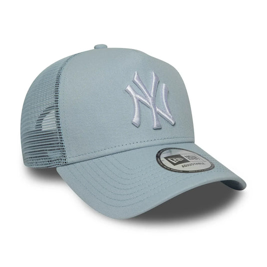 Gorra New Era New York Yankees MLB League Essential 9FORTY A-Frame Trucker Azul - Tinino Baseball & Sports