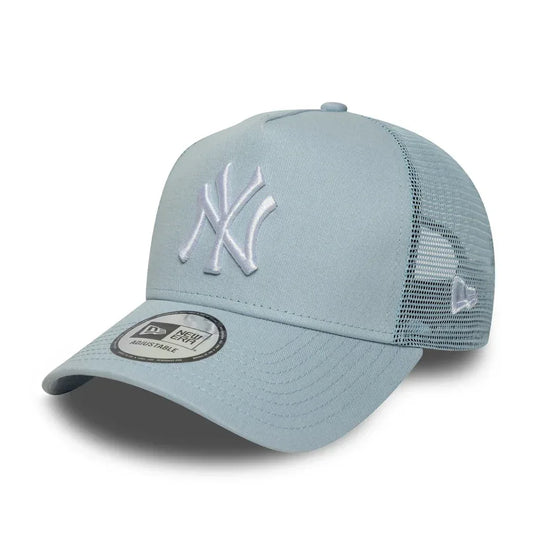 Gorra New Era New York Yankees MLB League Essential 9FORTY A-Frame Trucker Azul - Tinino Baseball & Sports