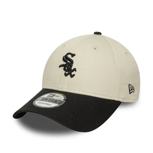 Gorra New Era Chicago White Sox MLB League Essential 9FORTY Crema - Tinino Baseball & Sports