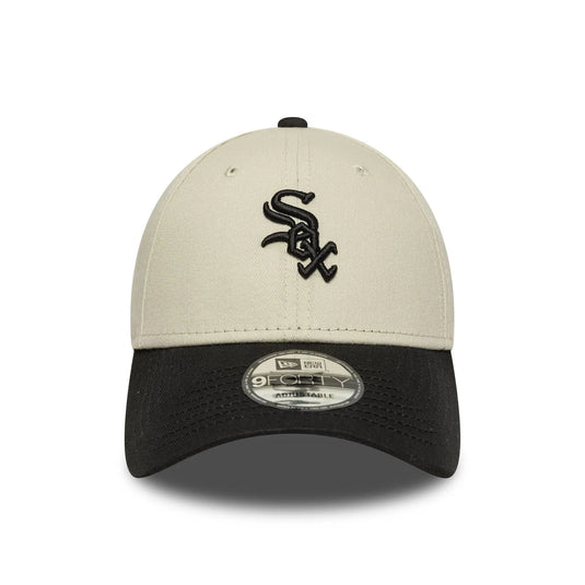 Gorra New Era Chicago White Sox MLB League Essential 9FORTY Crema