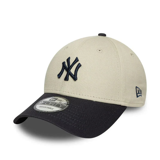 Gorra New Era New York Yankees MLB Colour Block 9FORTY Crema - Tinino Baseball & Sports