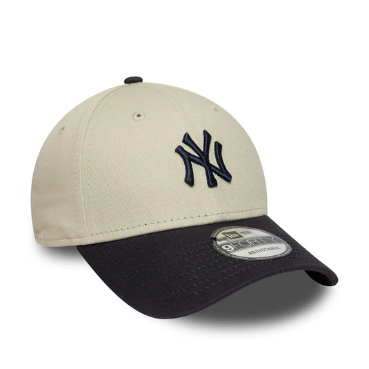 Gorra New Era New York Yankees MLB Colour Block 9FORTY Crema - Tinino Baseball & Sports
