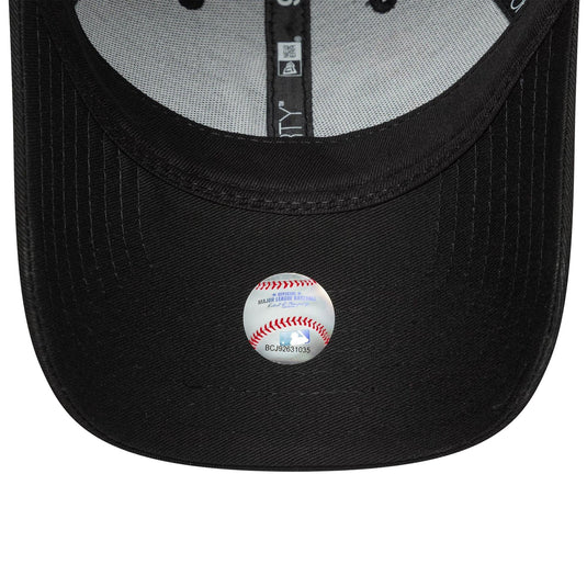 Gorra New York Yankees MLB Rose 9FORTY Mujer Negra - Tinino Baseball & Sports