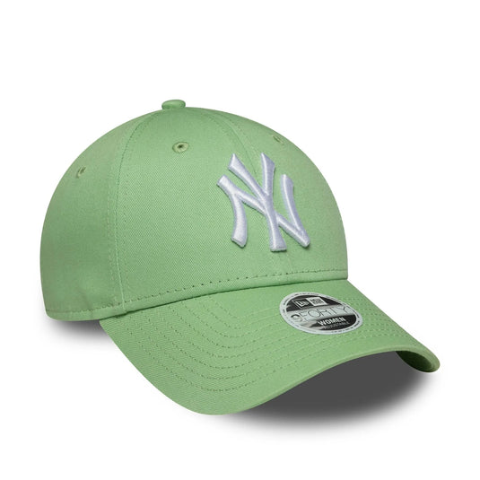 Gorra New York Yankees MLB Essential 9FORTY Verde Pastel Mujer